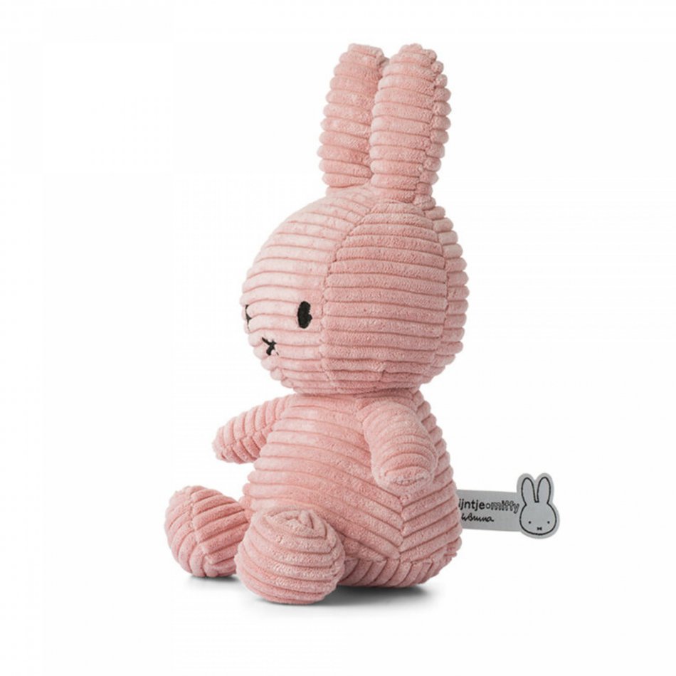 Nijntje Corduroy pink knuffel 23 cm