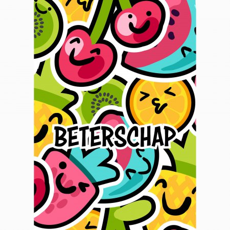 Beterschap Fruit doodles