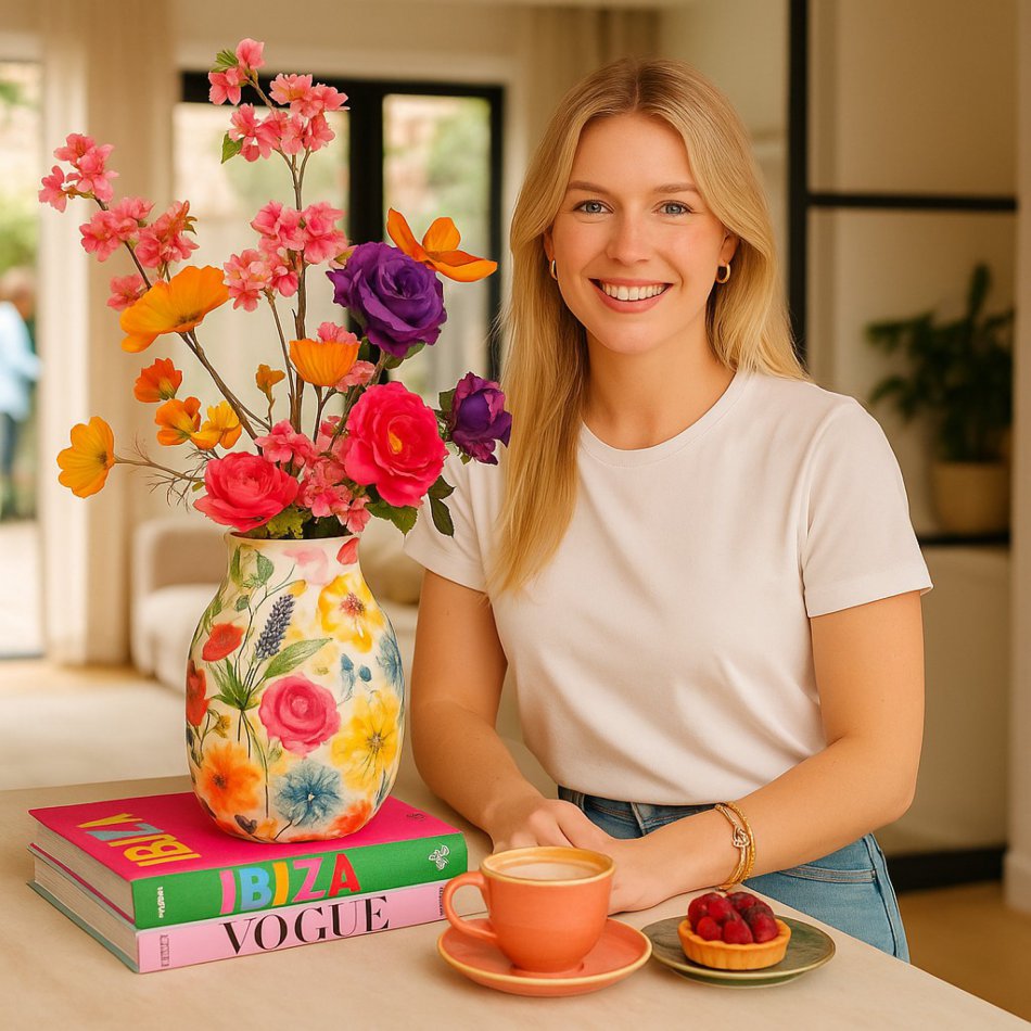 Kleurenpracht - Zijden Boeket