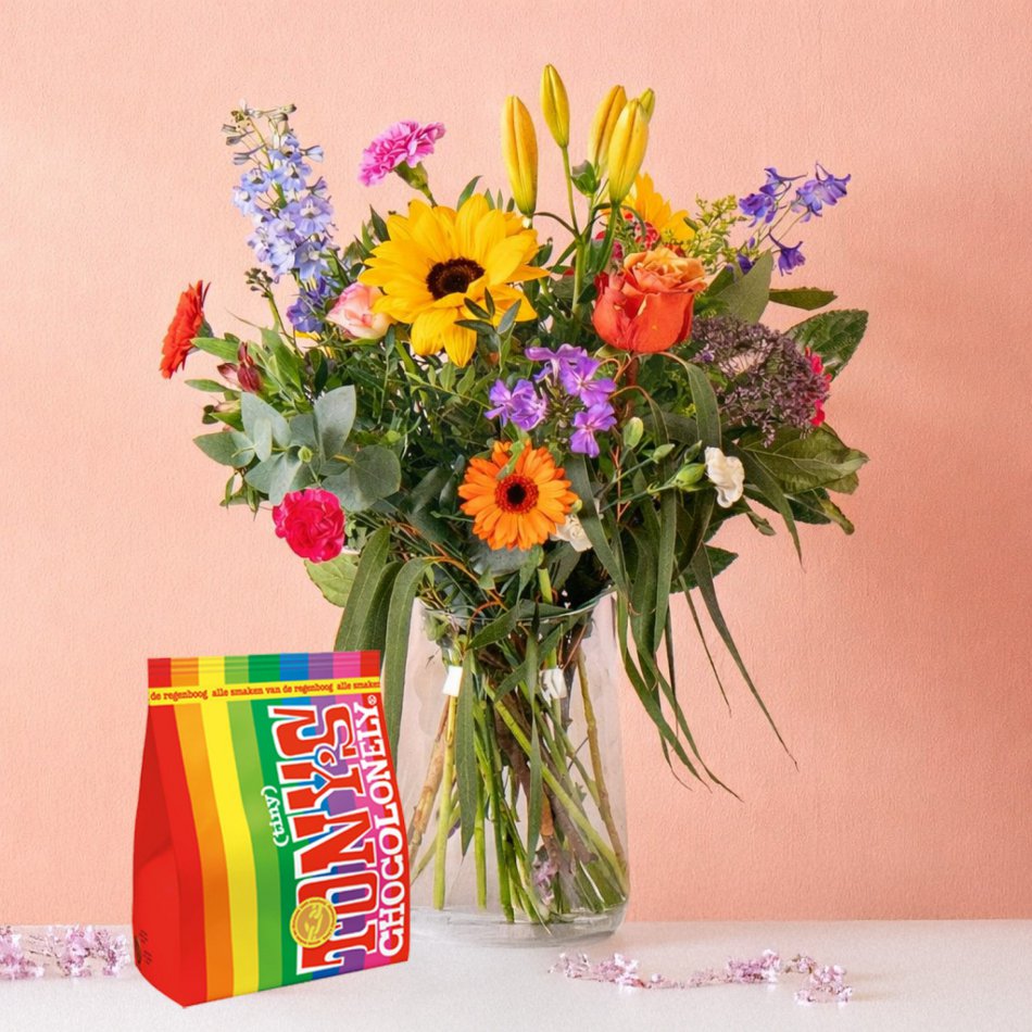 Verjaardagsboeket Evi 