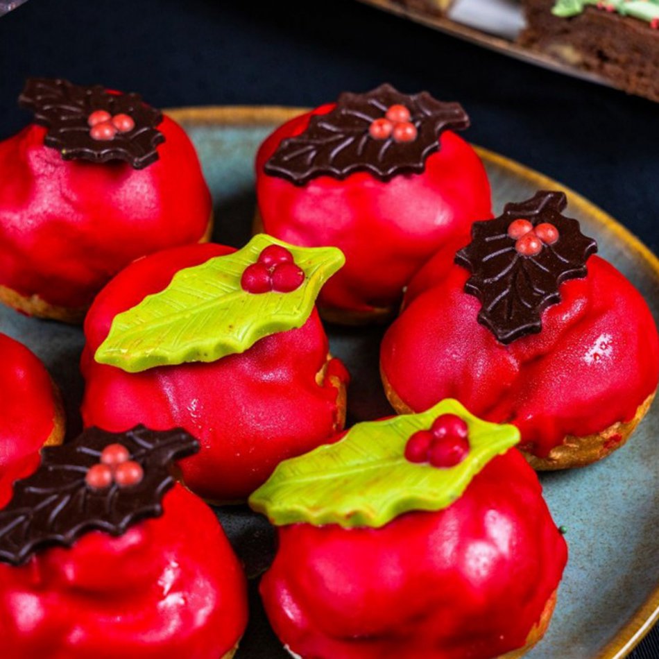 Mini Kerst Soesjes 16 stuks