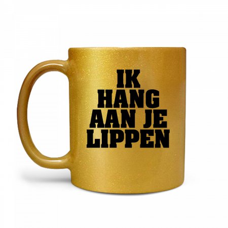 Ik hang aan je lippen
