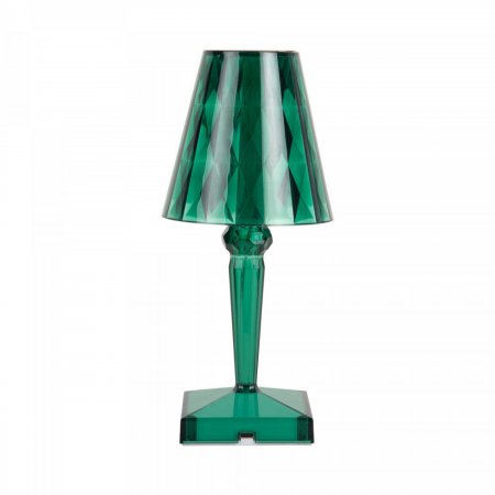 Table lamp Gem LED dark green