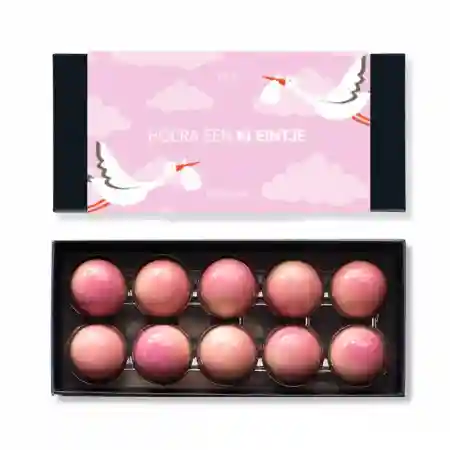 Geboorte Bonbons Roze 10 stuks
